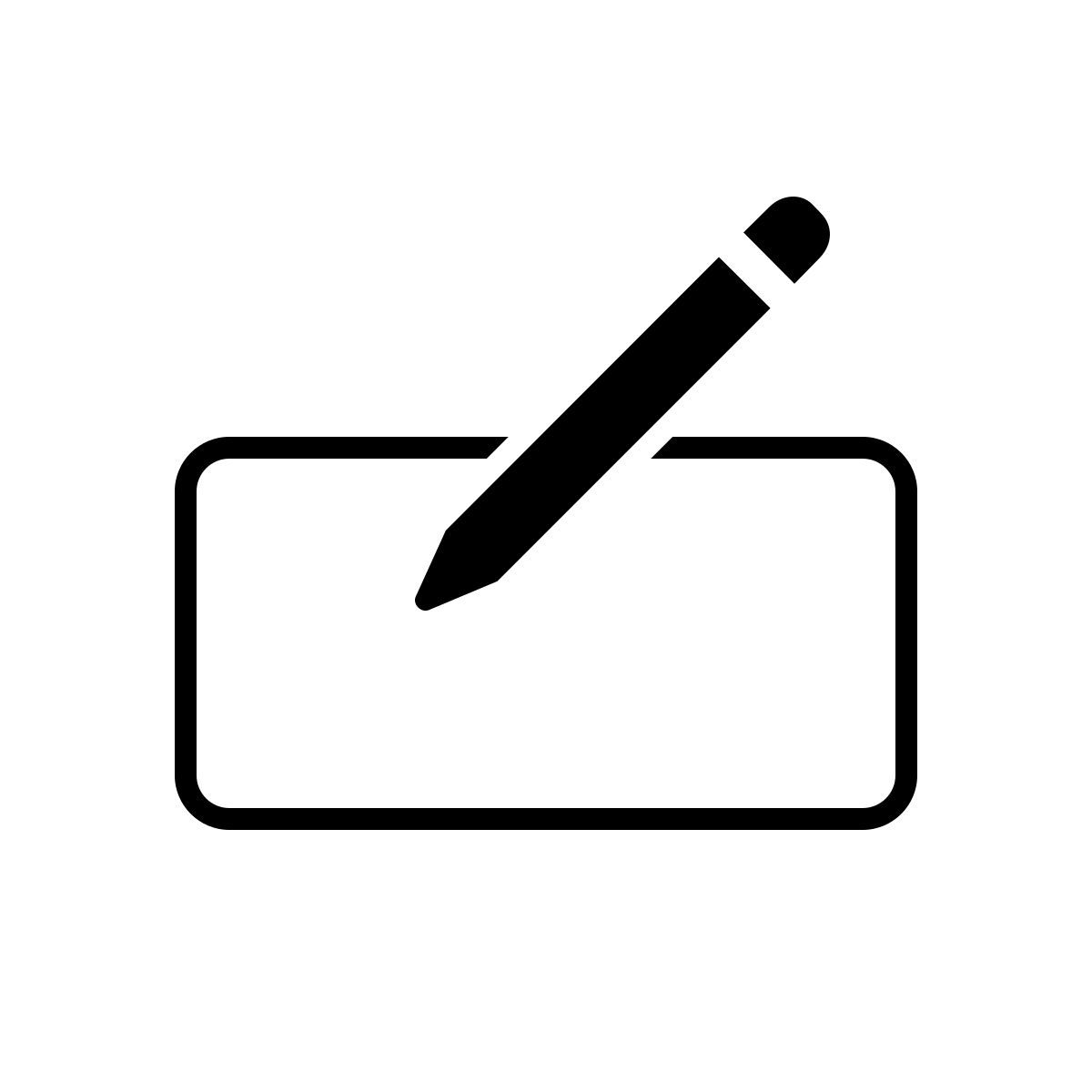 apple sf ultralight style 编辑行 icon