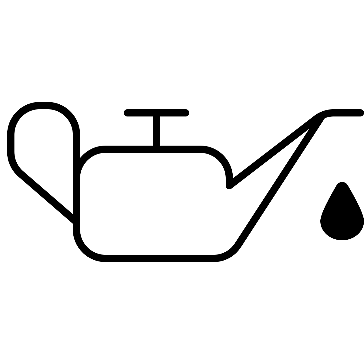 apple sf ultralight style engine oil level icon