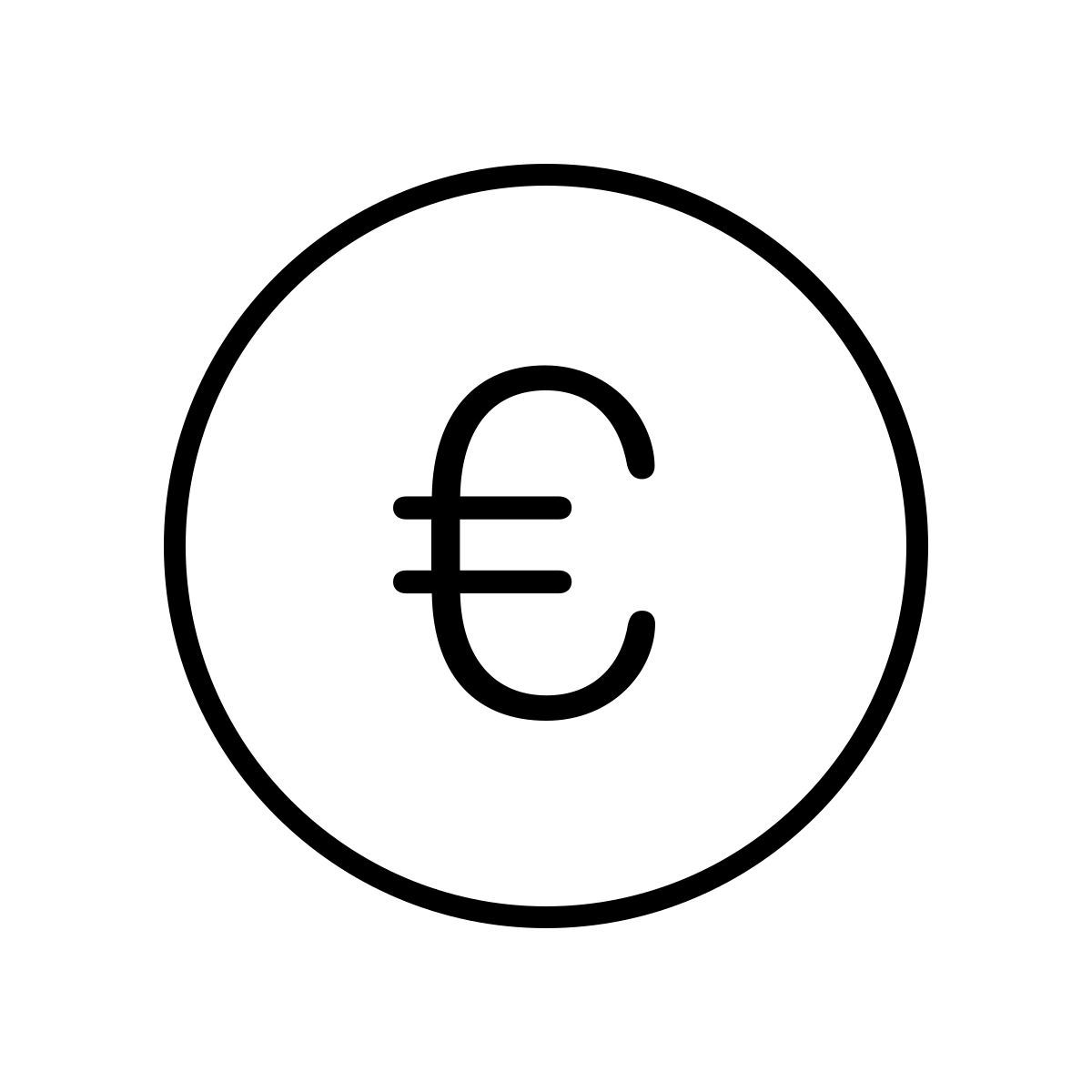 apple sf ultralight style euro icon