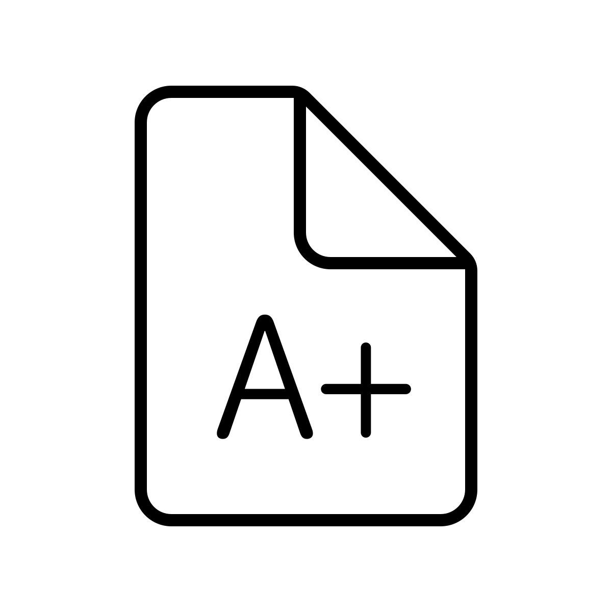 apple sf ultralight style exam icon