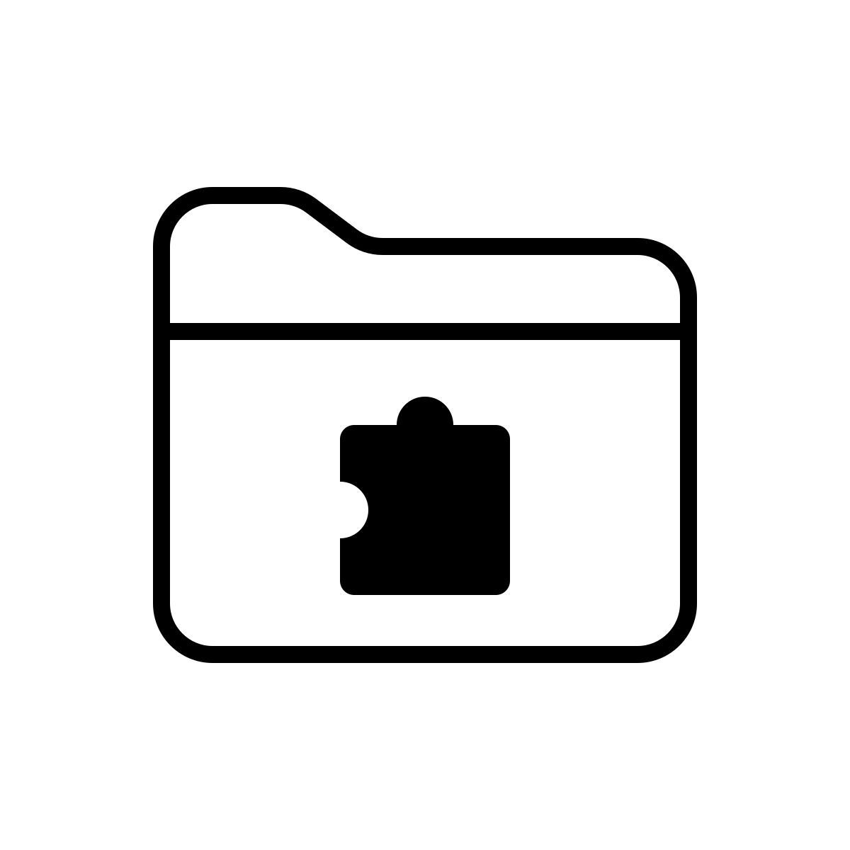 apple sf ultralight style extensions folder icon