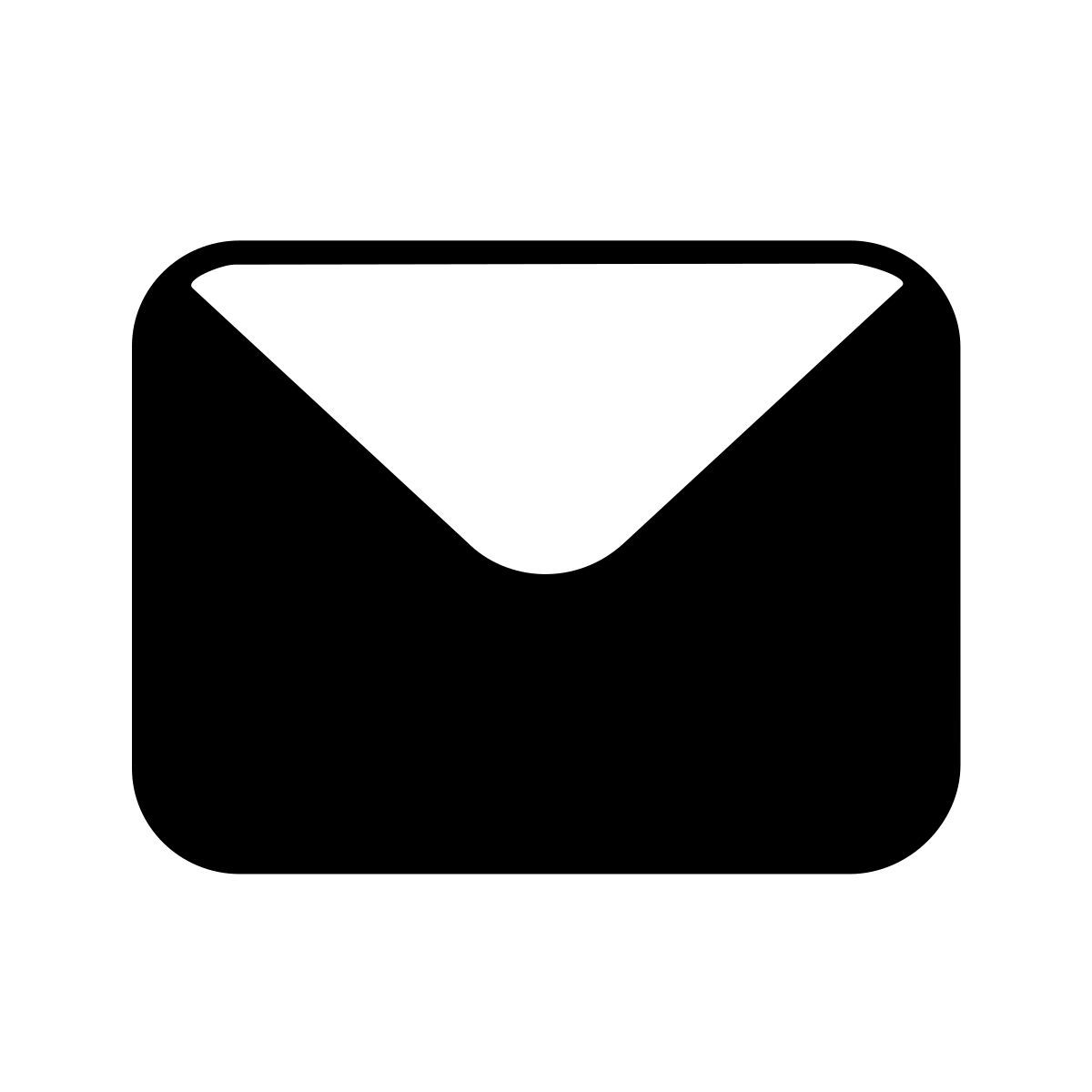 apple sf ultralight Stil nachricht gefüllt Icon