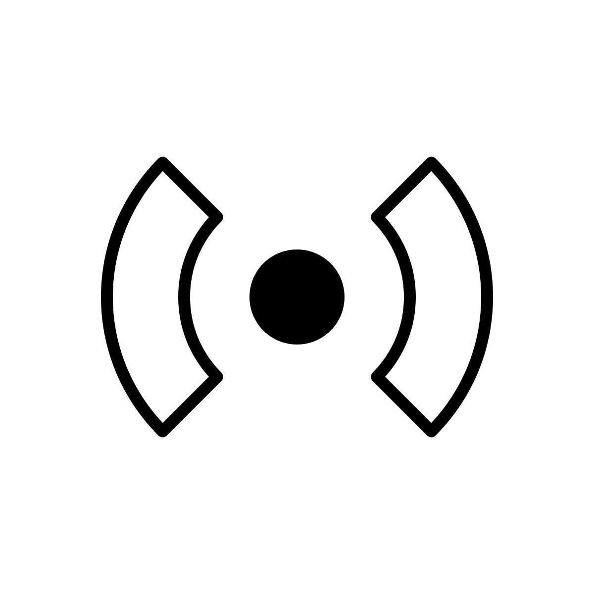 apple sf ultralight style pulsante di allarme antincendio icon