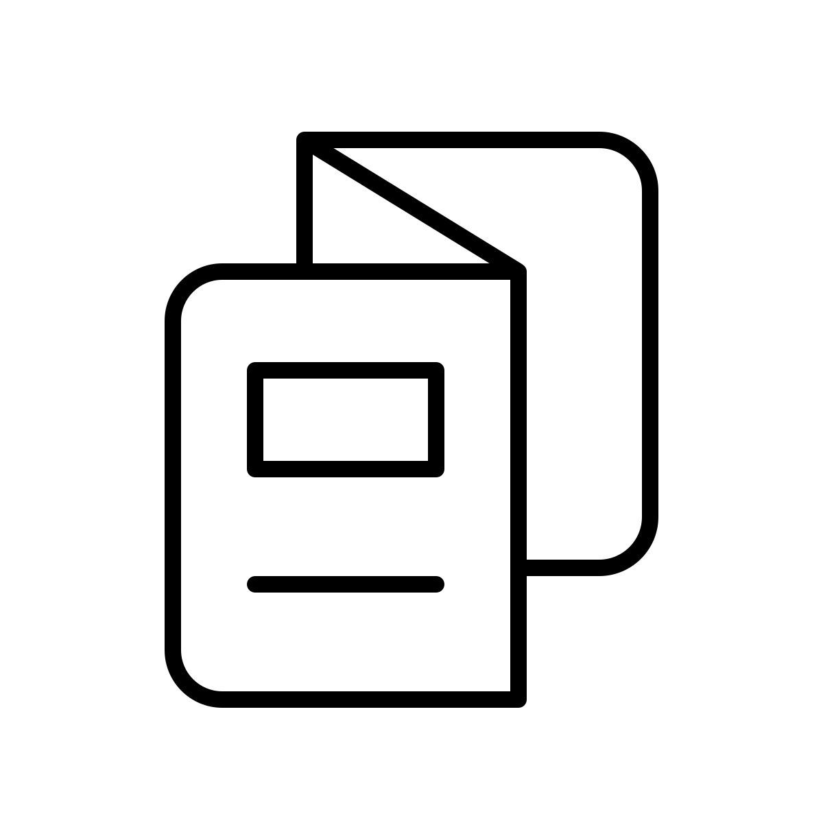 apple sf ultralight style 折叠小册子 icon