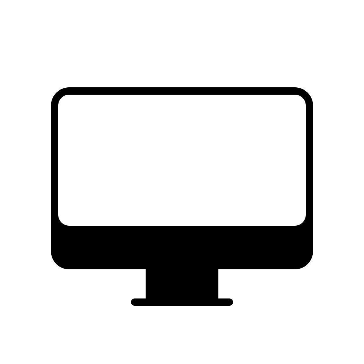 apple sf ultralight style imac icon