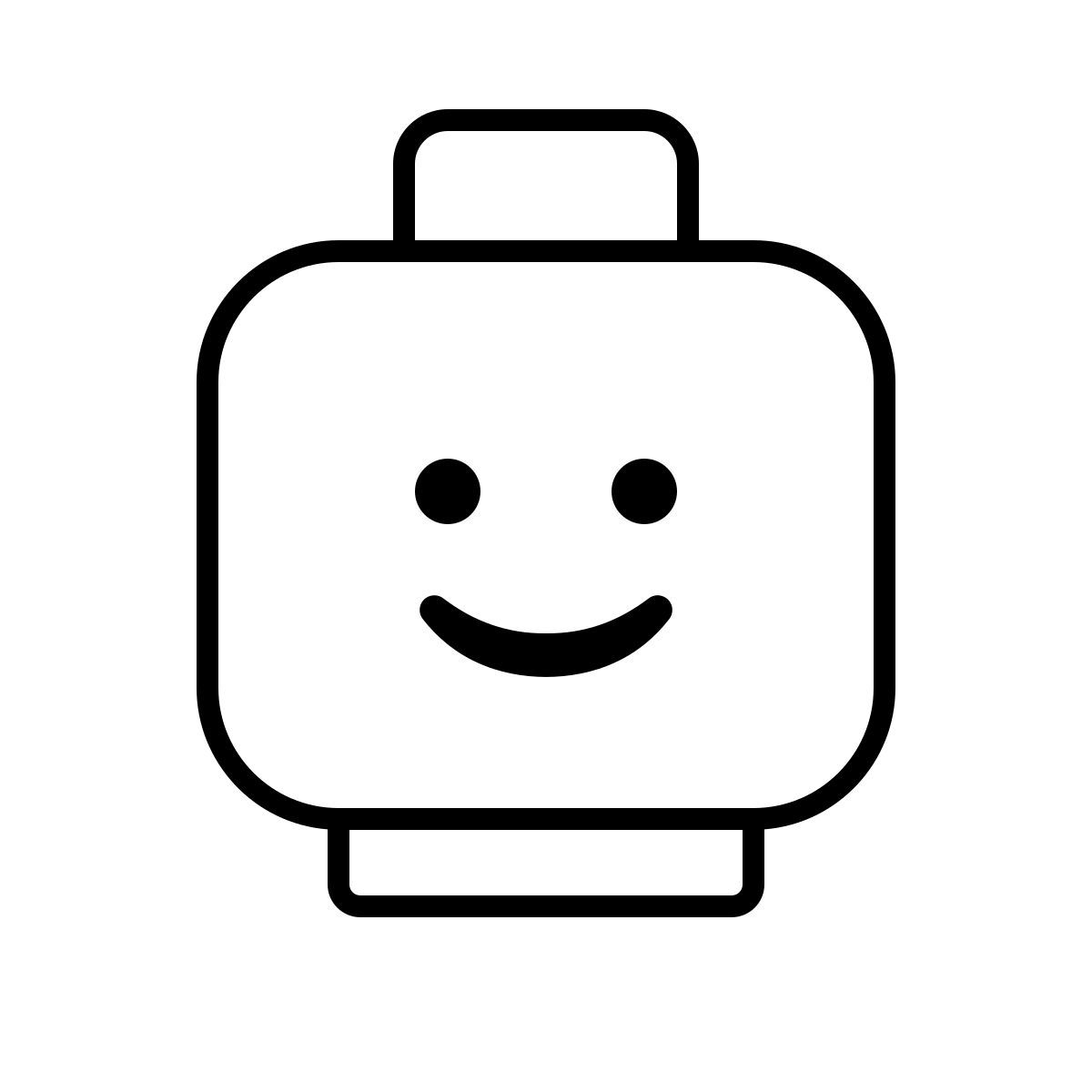 apple sf ultralight style 乐高头 icon