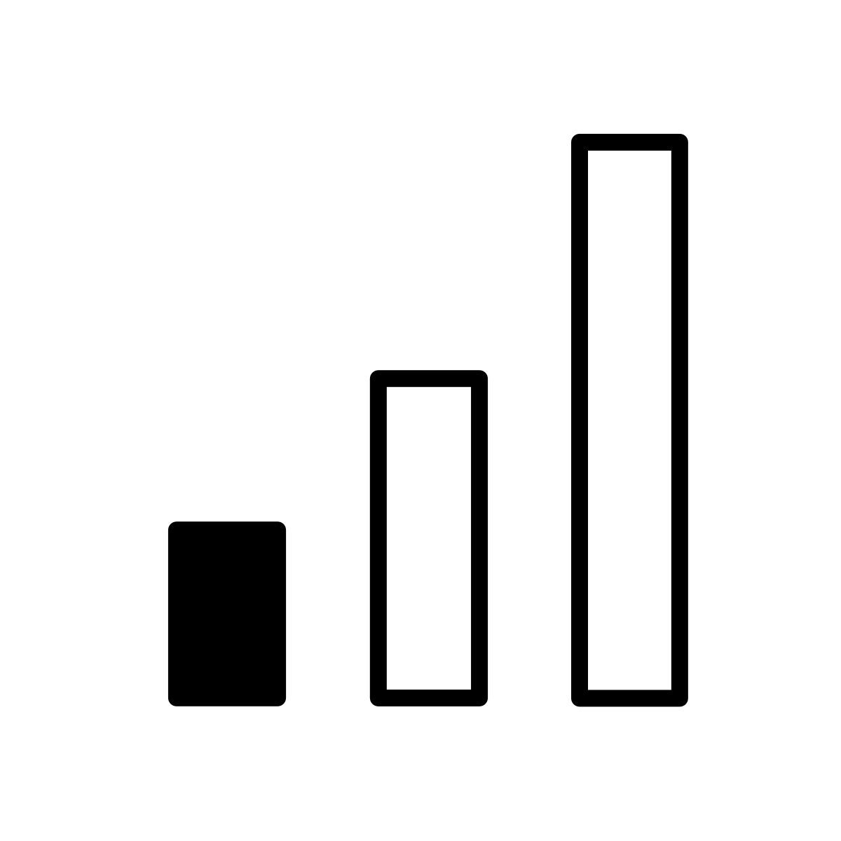 apple sf ultralight style low connection icon