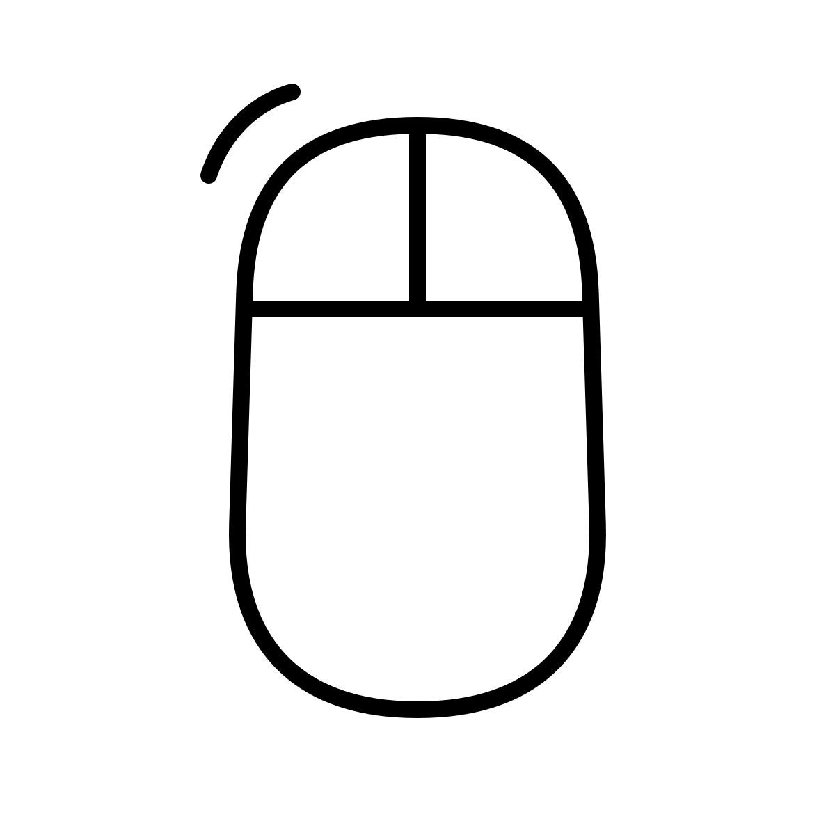 apple sf ultralight style clic gauche de souris icon