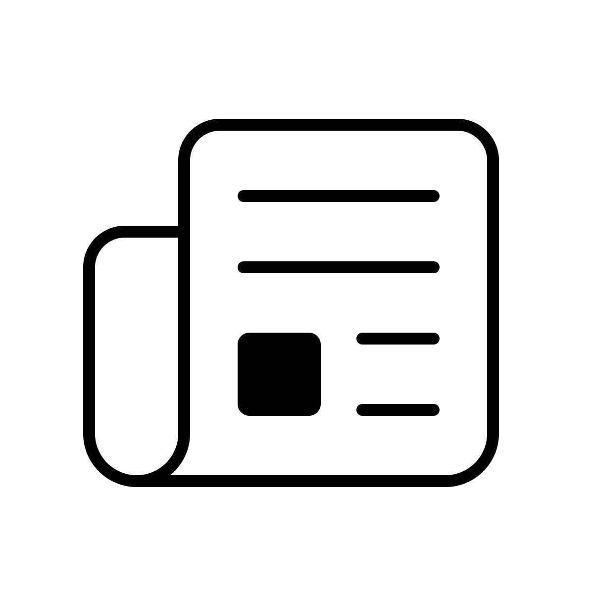 apple sf ultralight style news icon
