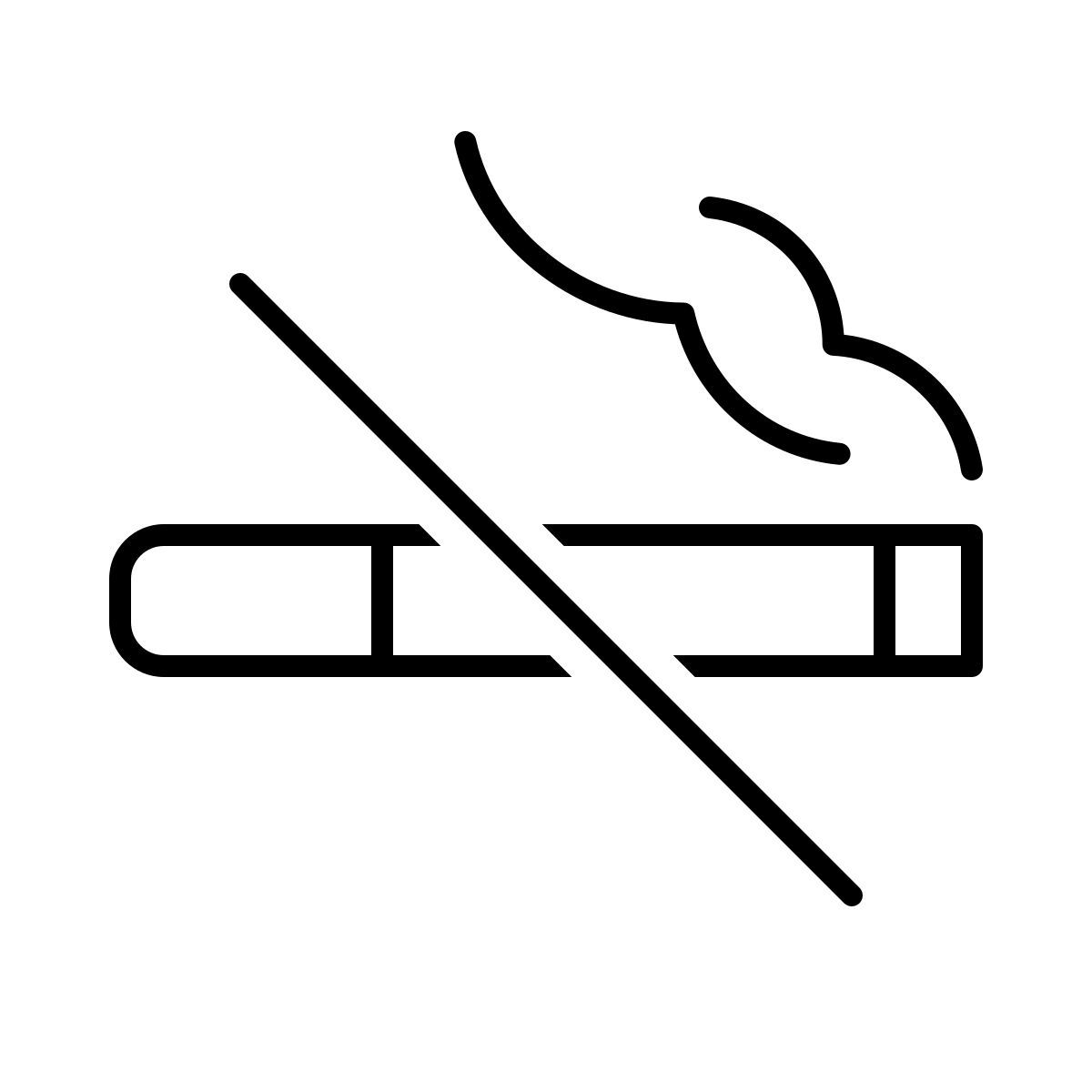 apple sf ultralight style rauchen verboten icon