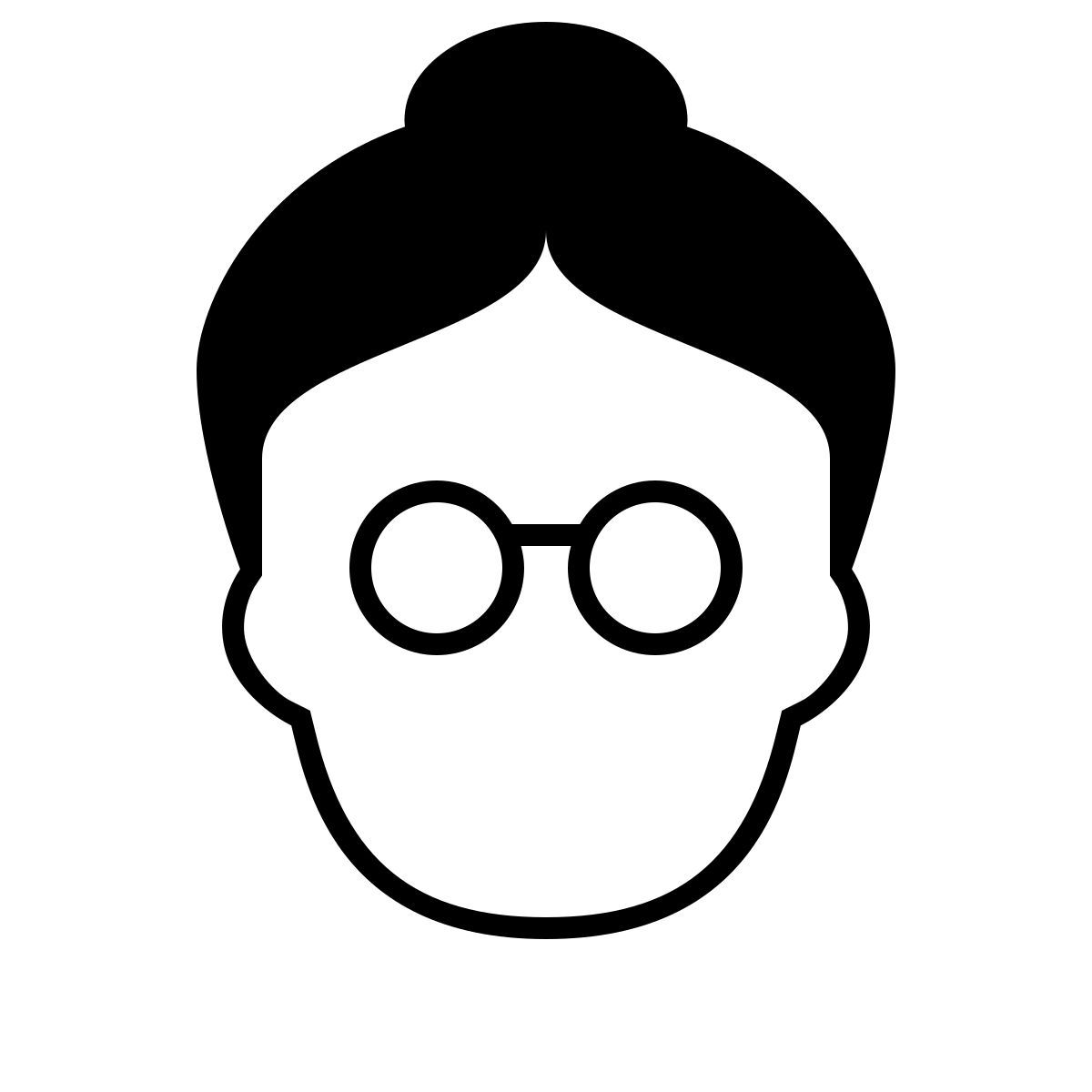 apple sf ultralight style alte frau icon