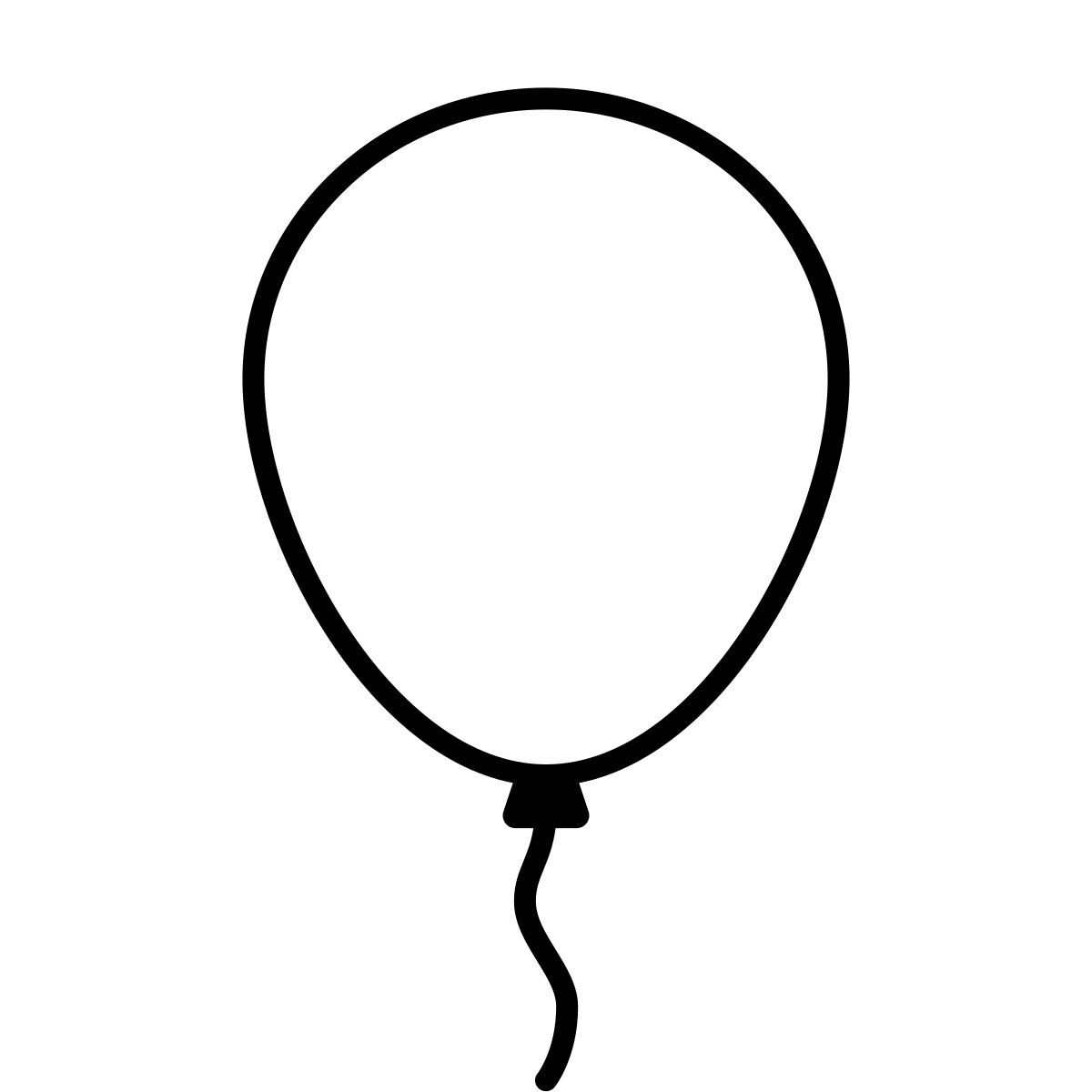 apple sf ultralight style partyballon icon
