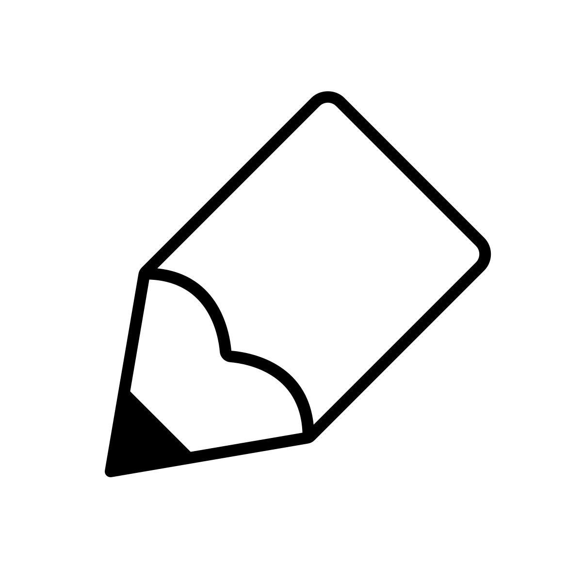 apple sf ultralight style punta de lápiz icon