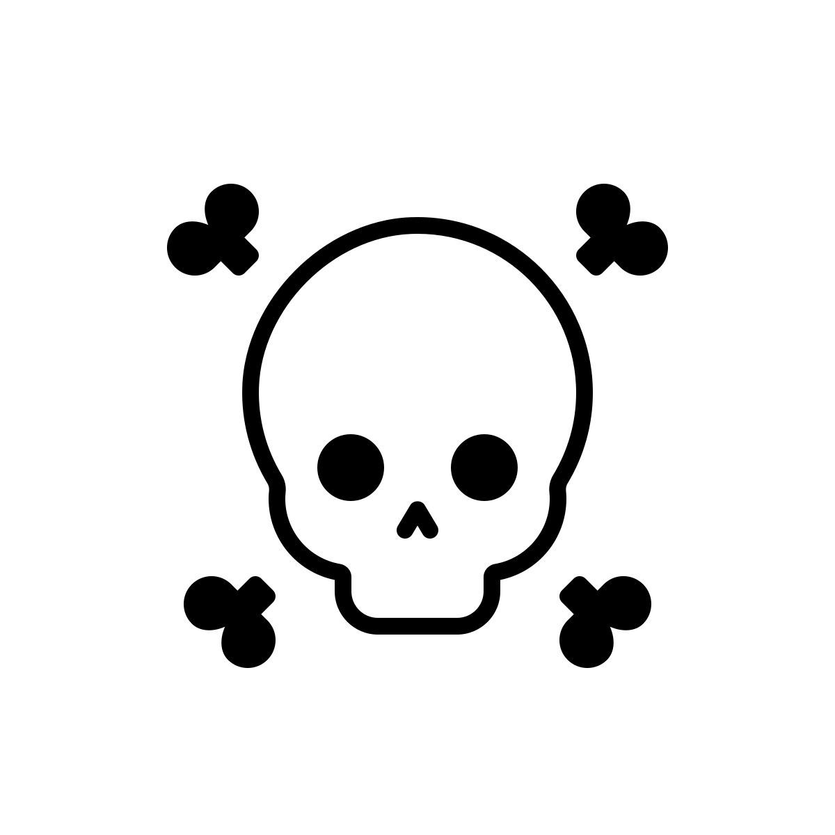 apple sf ultralight style símbolo de peligro icon