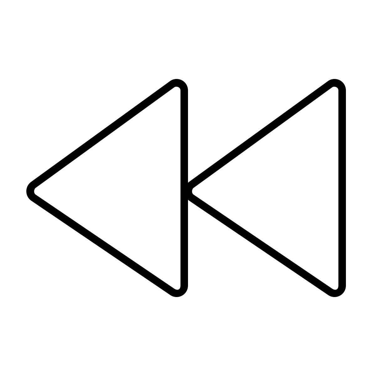 apple sf ultralight style rebobinar icon