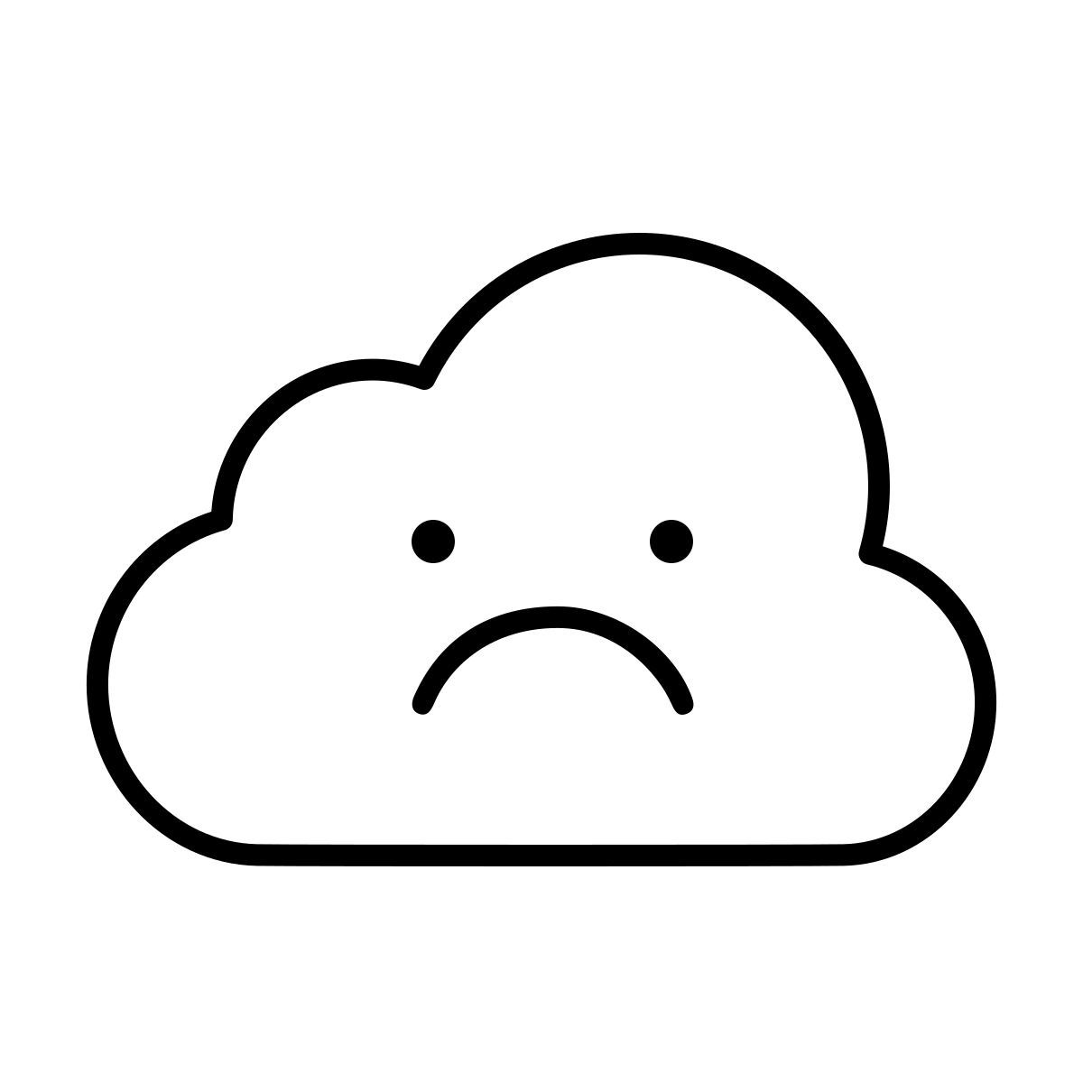 apple sf ultralight style 伤心的云 icon