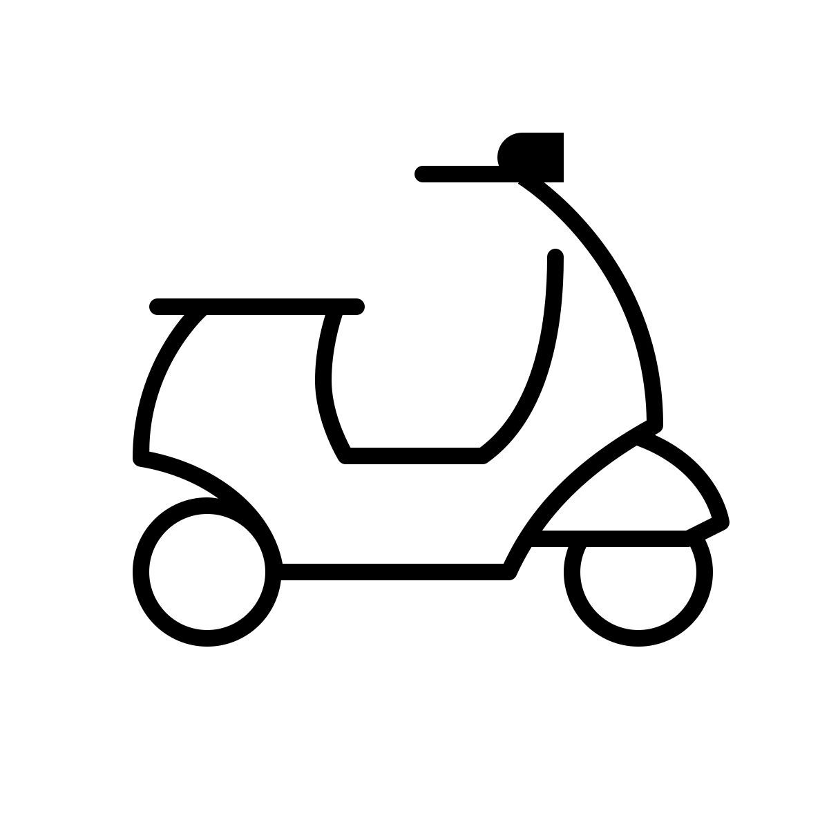 apple sf ultralight style scooter icon