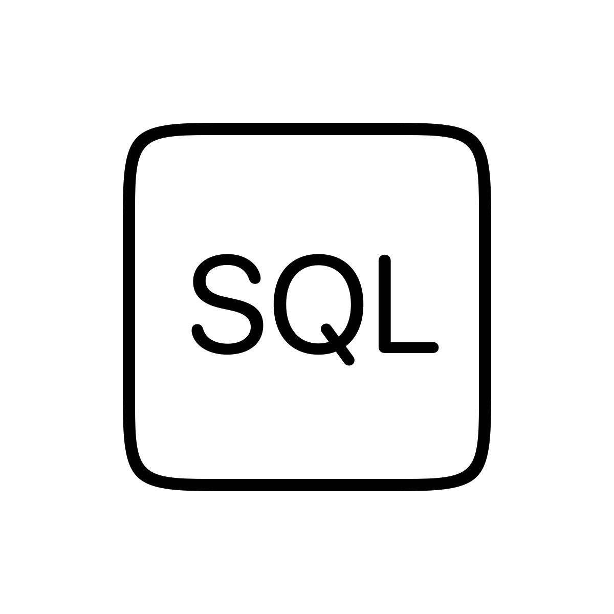 apple sf ultralight style sql icon