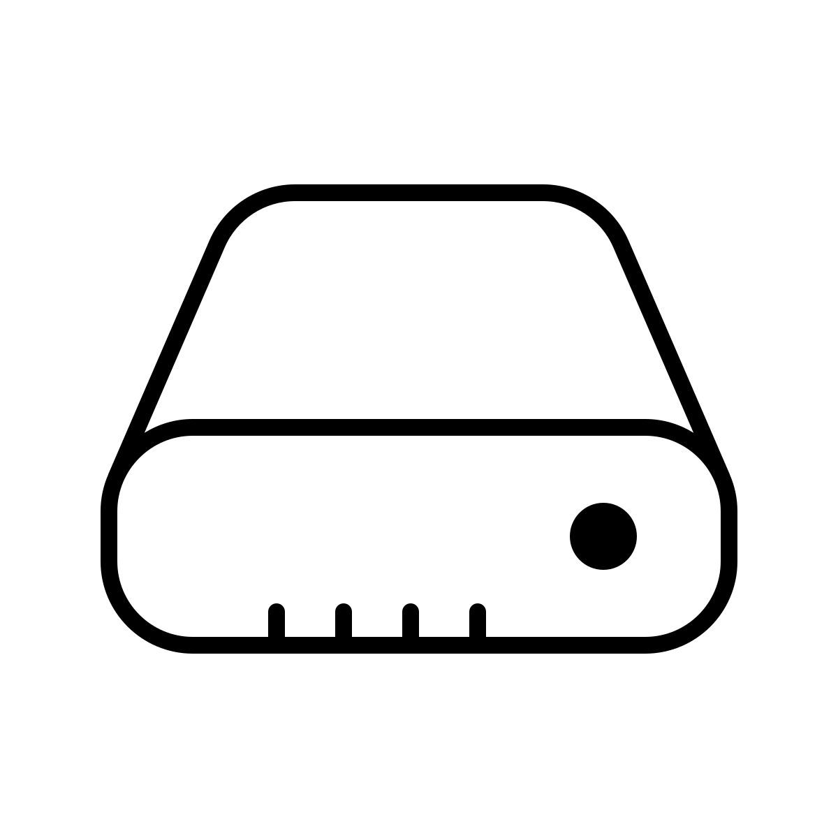 apple sf ultralight style ssd icon