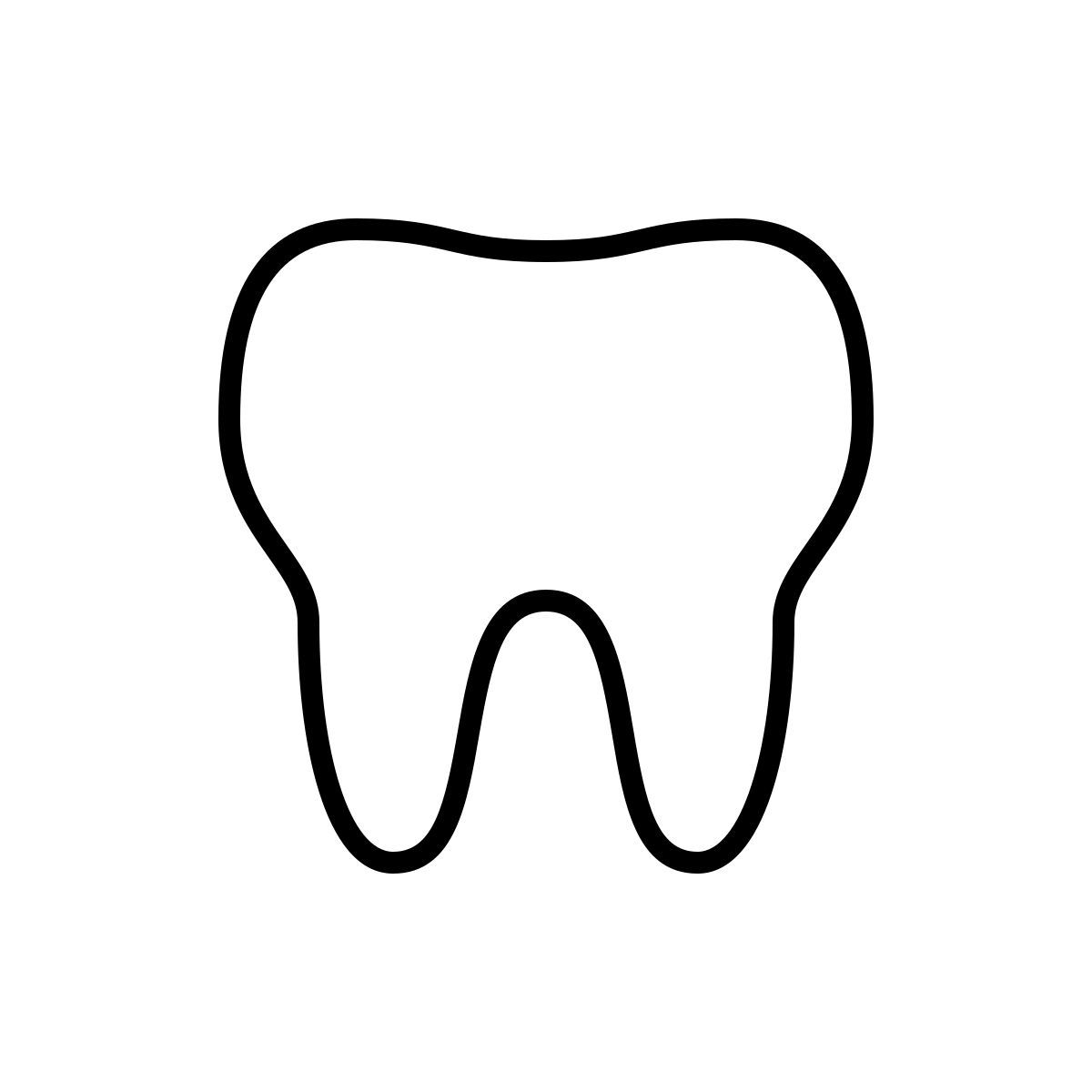 apple sf ultralight style diente icon