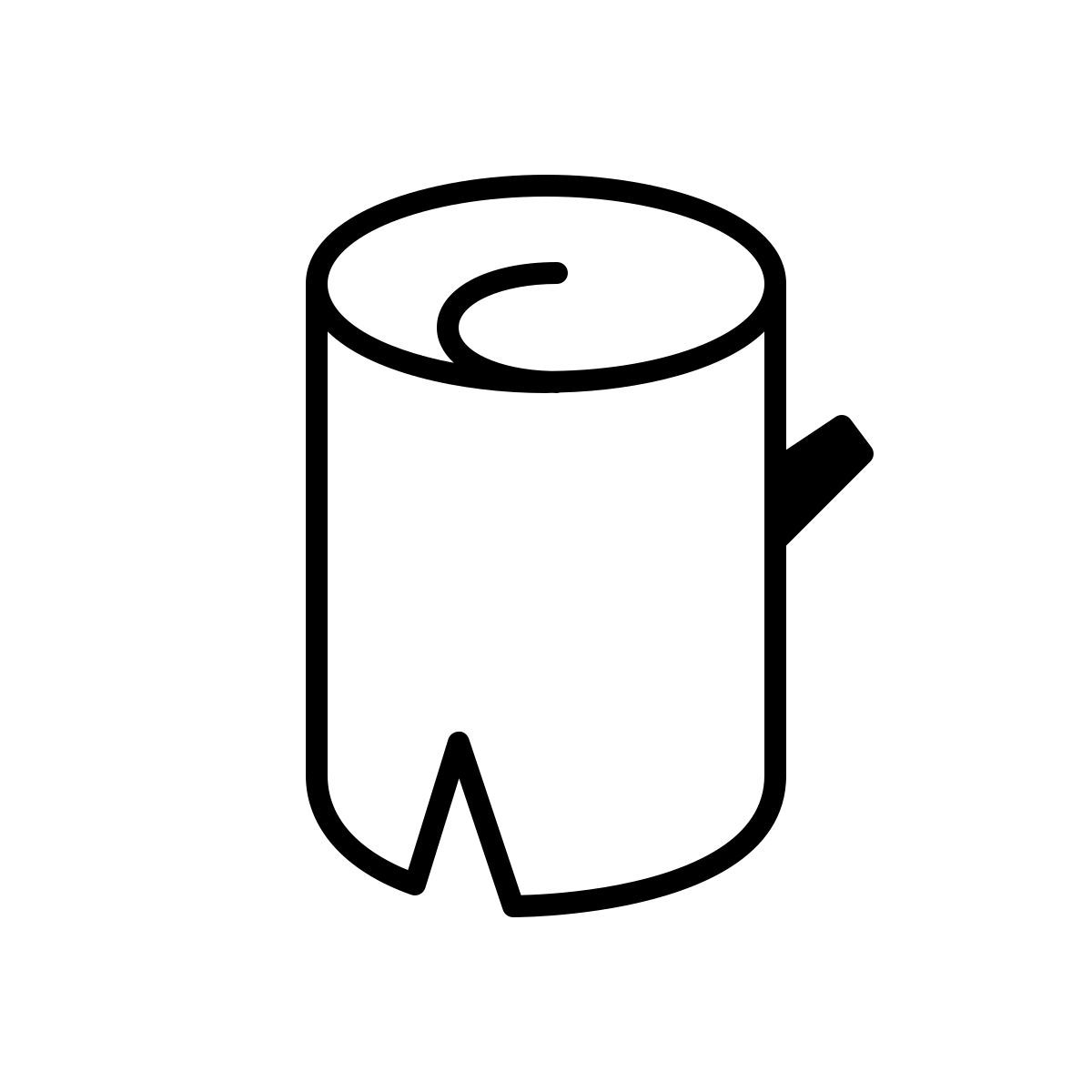 apple sf ultralight style tronco d'albero icon