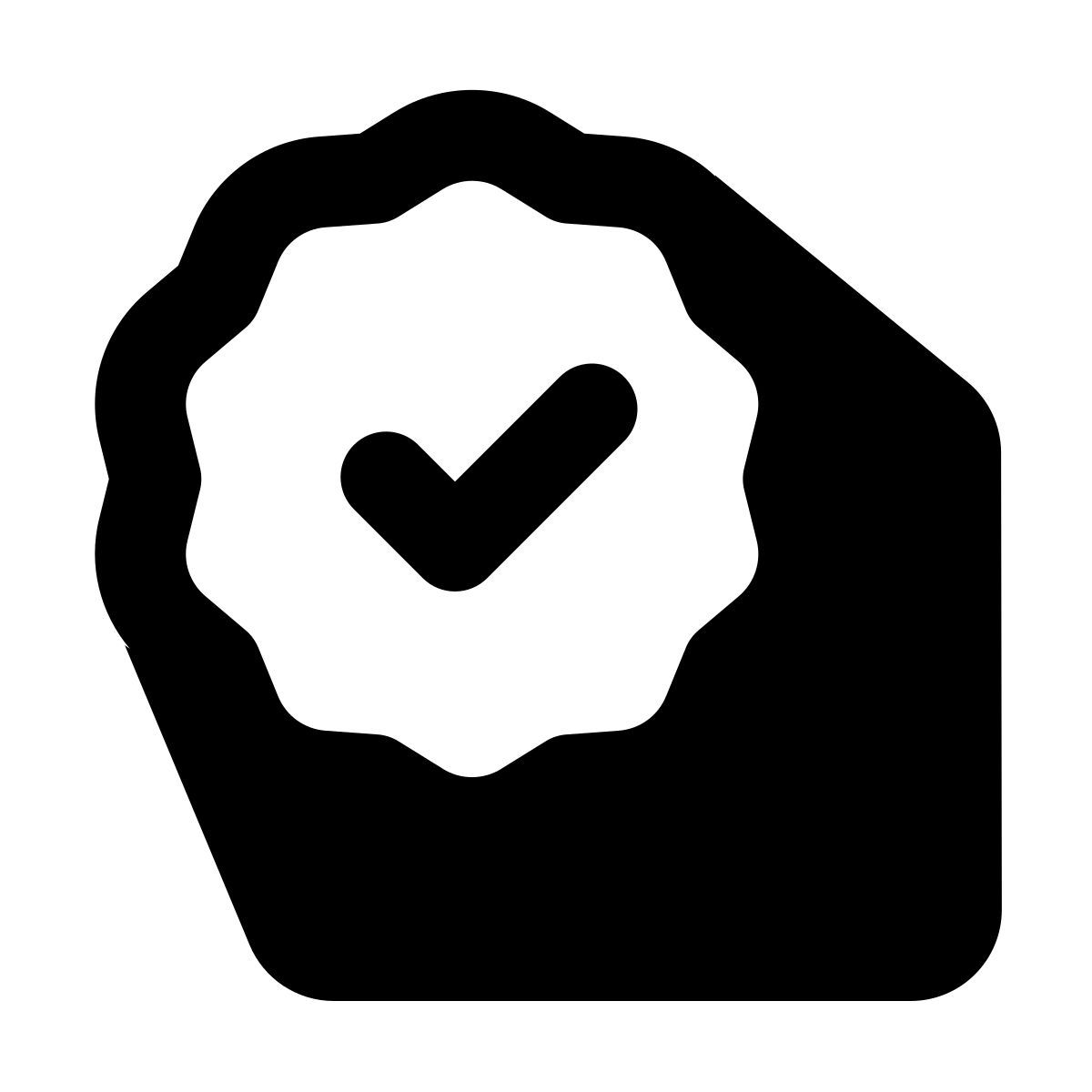 shadow style aprobación icon