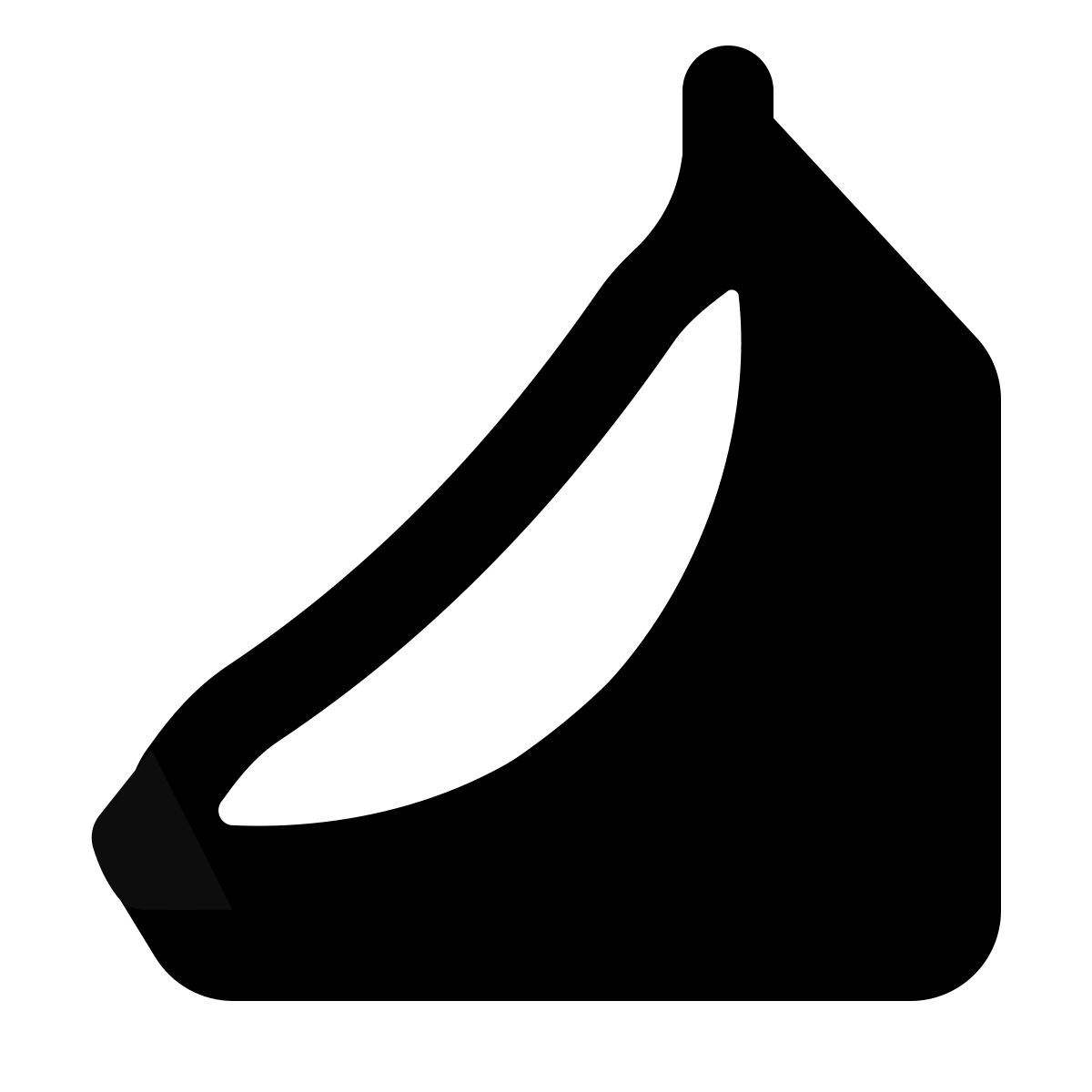 shadow style plátano icon