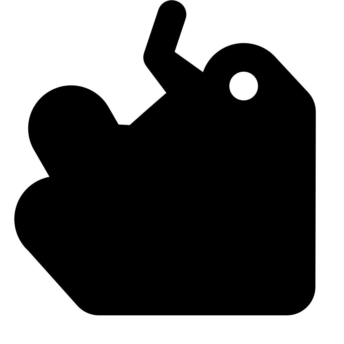 shadow style 번지 점프 icon