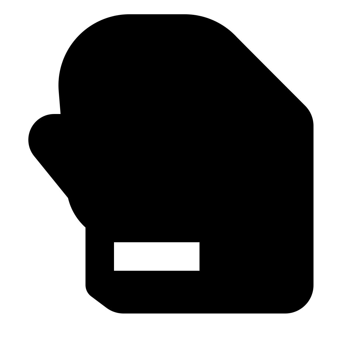 shadow style 拳击 icon