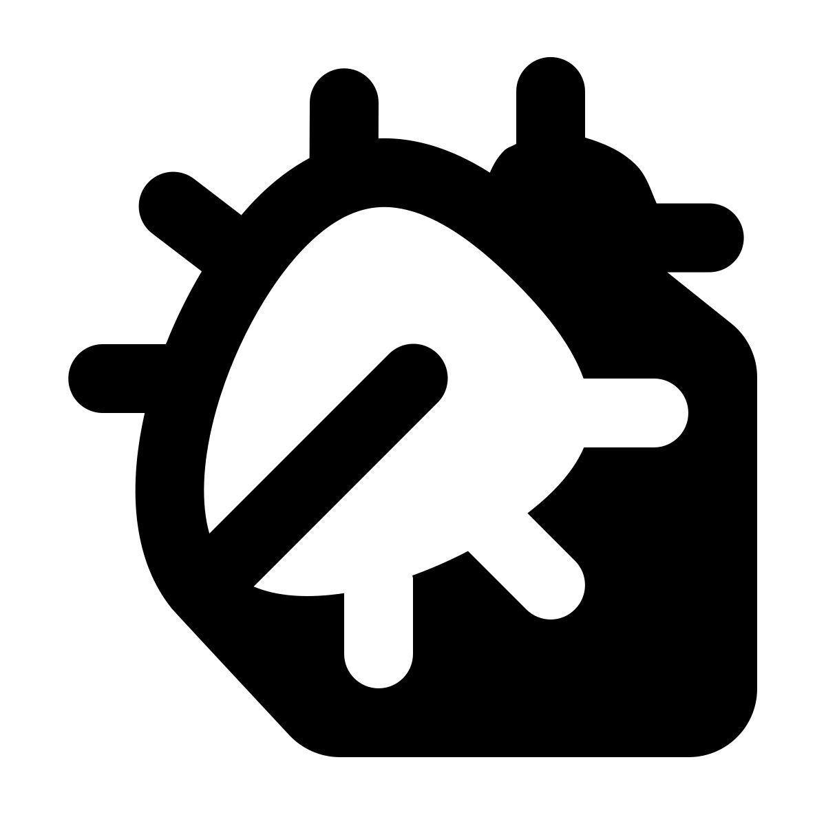 shadow style bug icon
