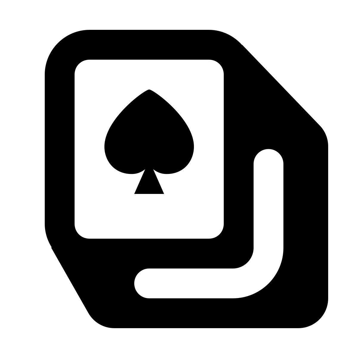 shadow style karten icon