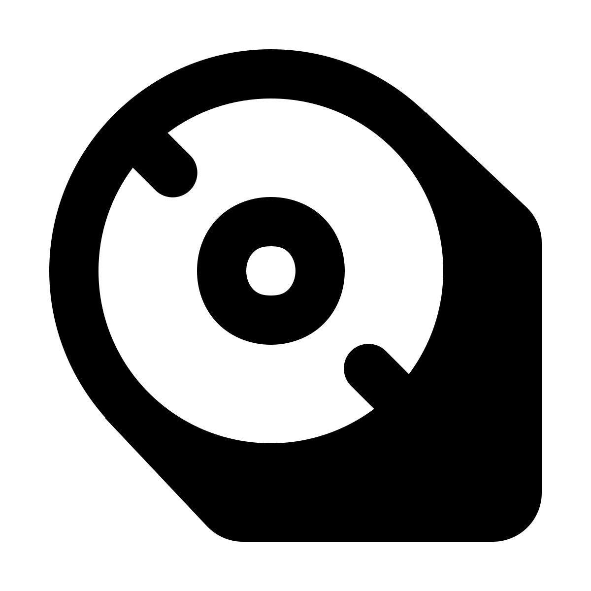 shadow style cd icon