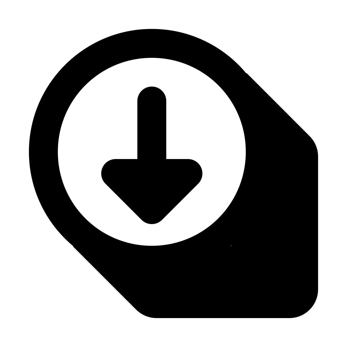 shadow style below icon