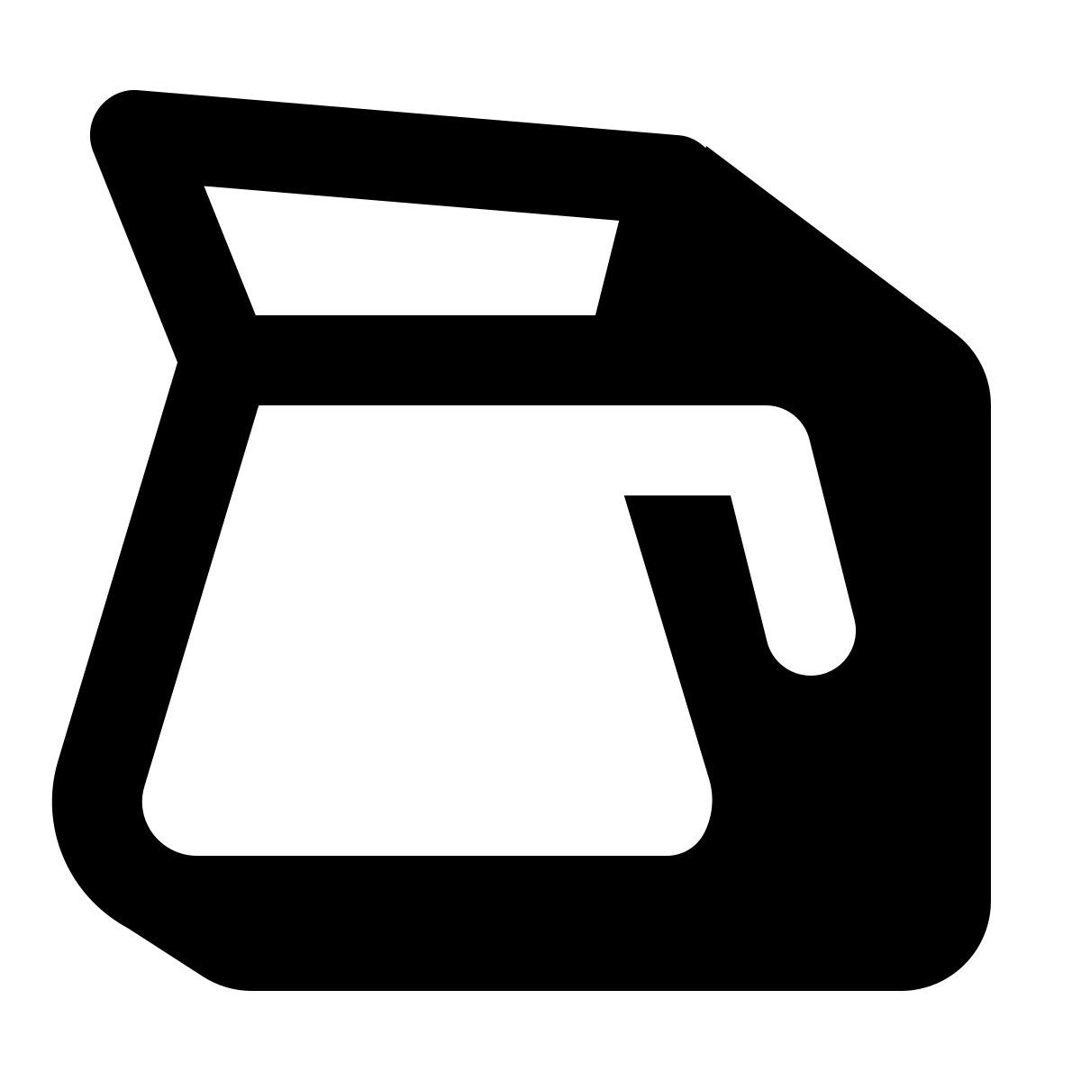 shadow style 커피 포트 icon