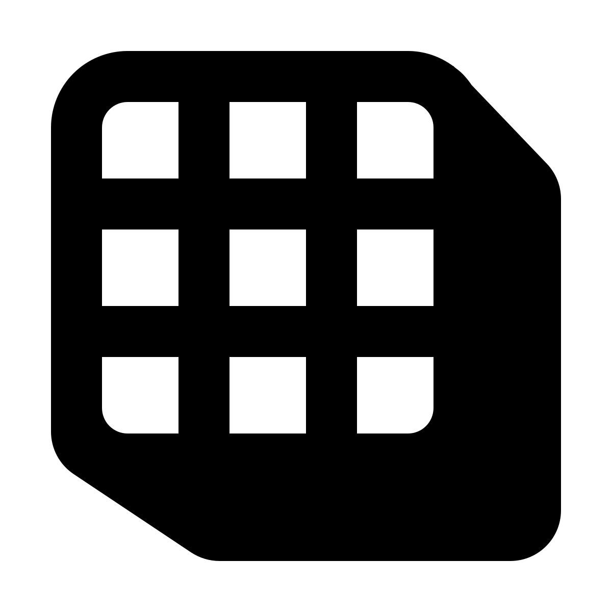 shadow style datenblatt icon
