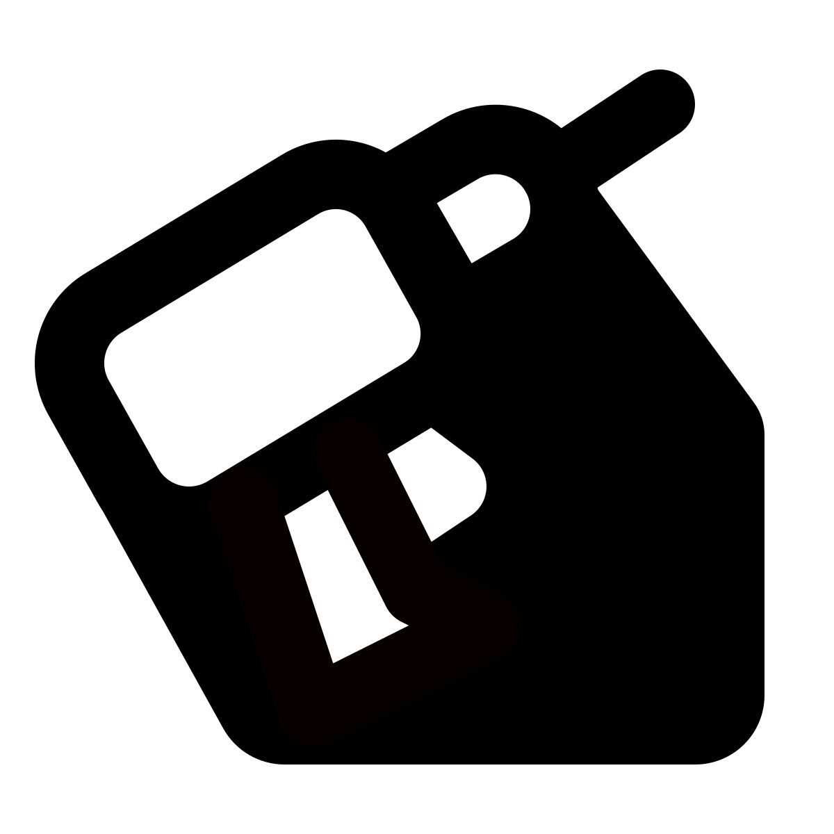 shadow style 钻头 icon