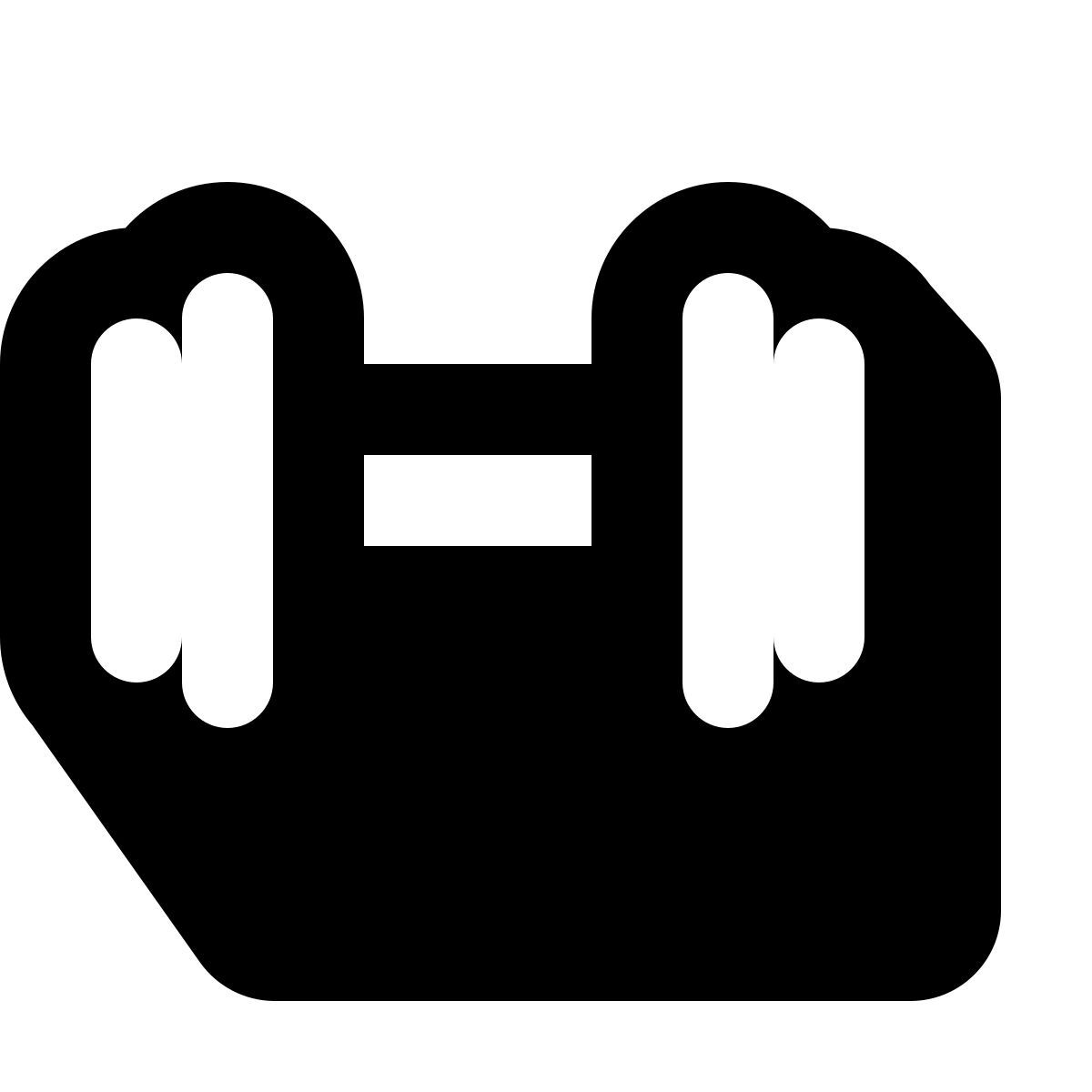 shadow style 아령 icon