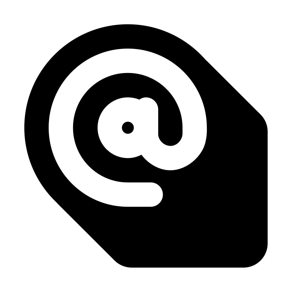 shadow style e mail icon