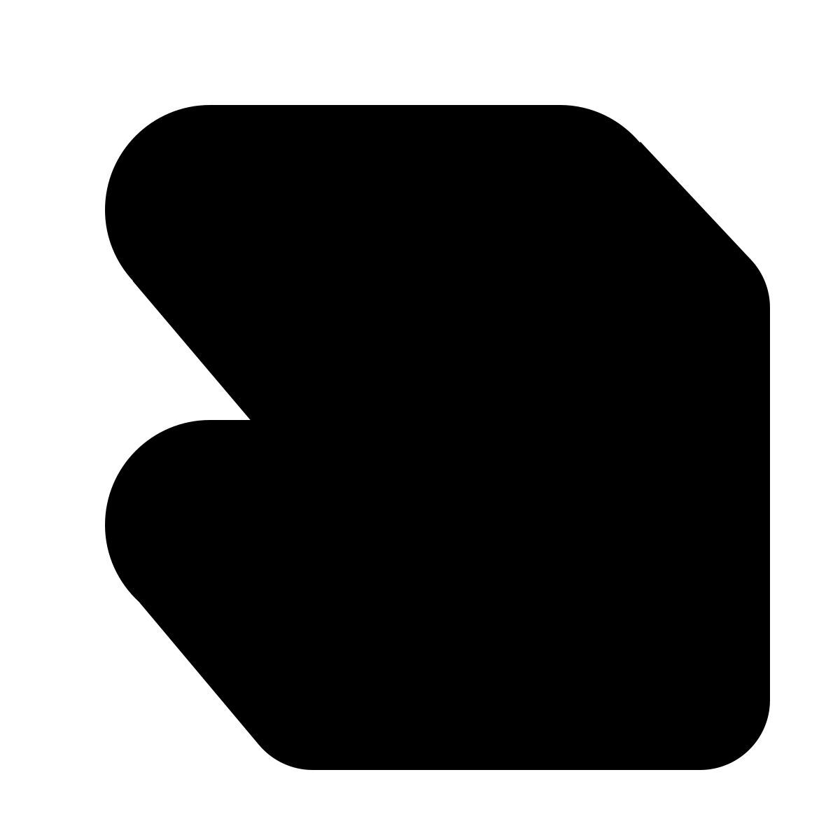 shadow style signo igual icon