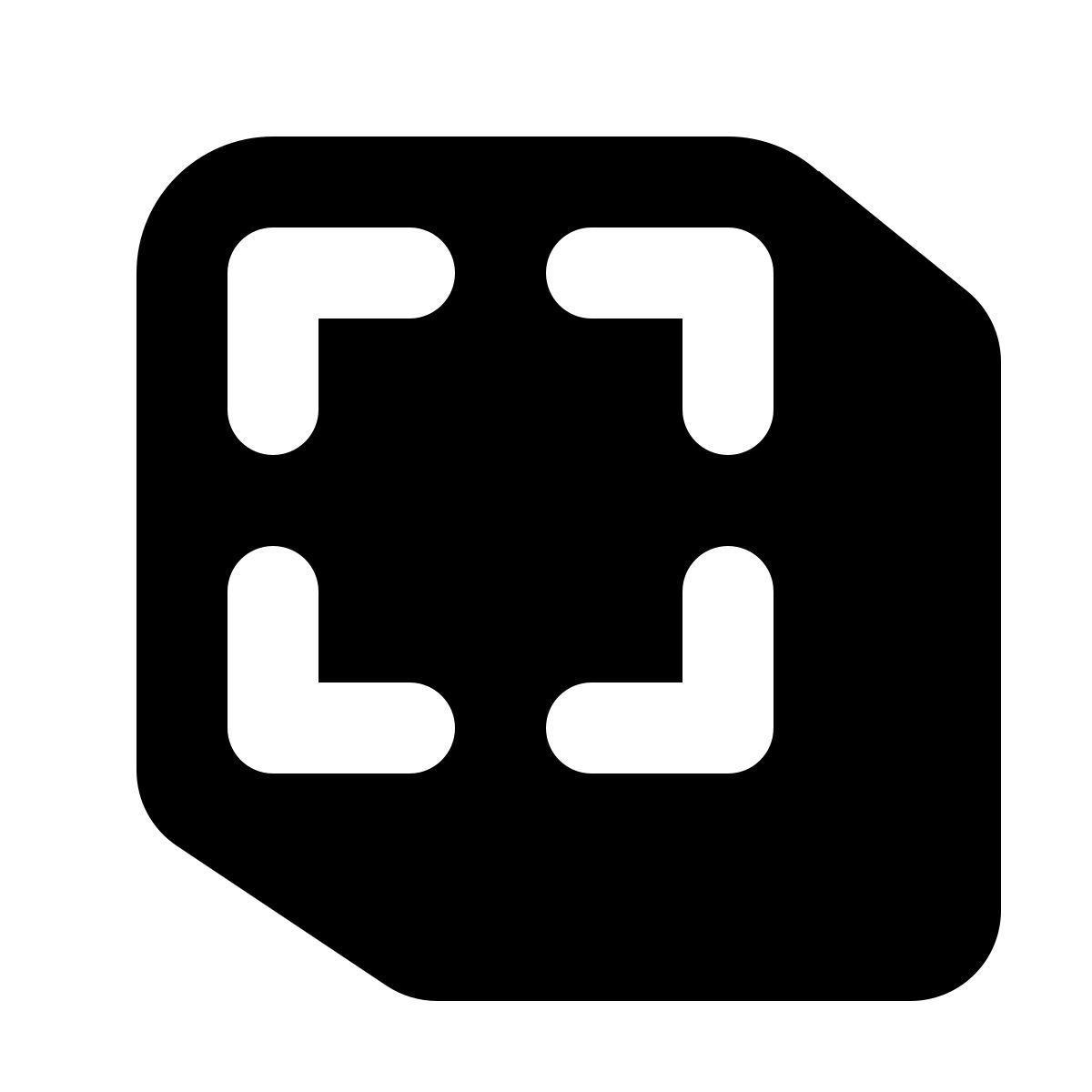 shadow style vollbild icon