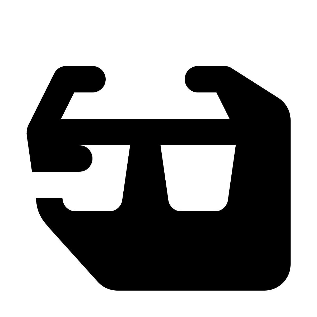 shadow style google glass icon