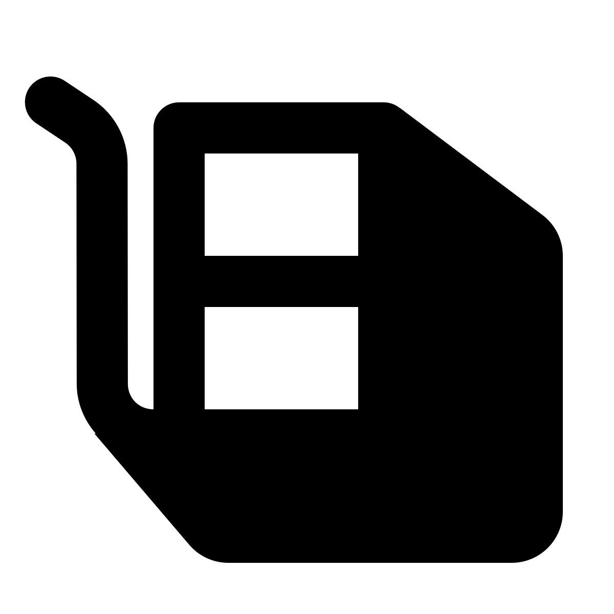 shadow style déplacer par chariot icon