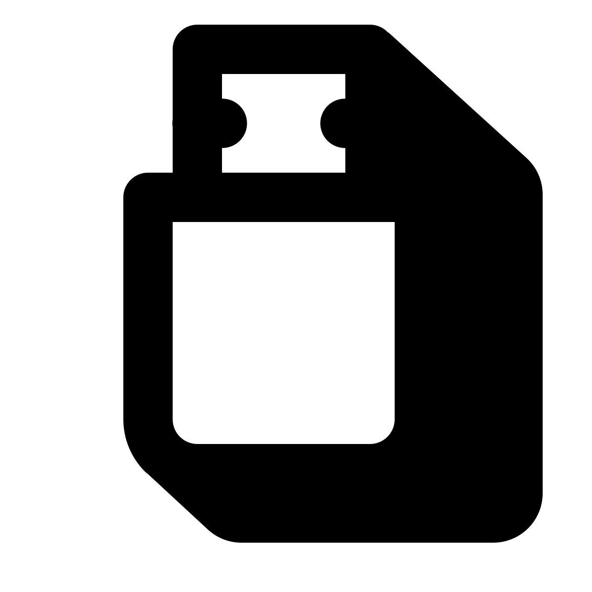 shadow style chiavetta usb icon