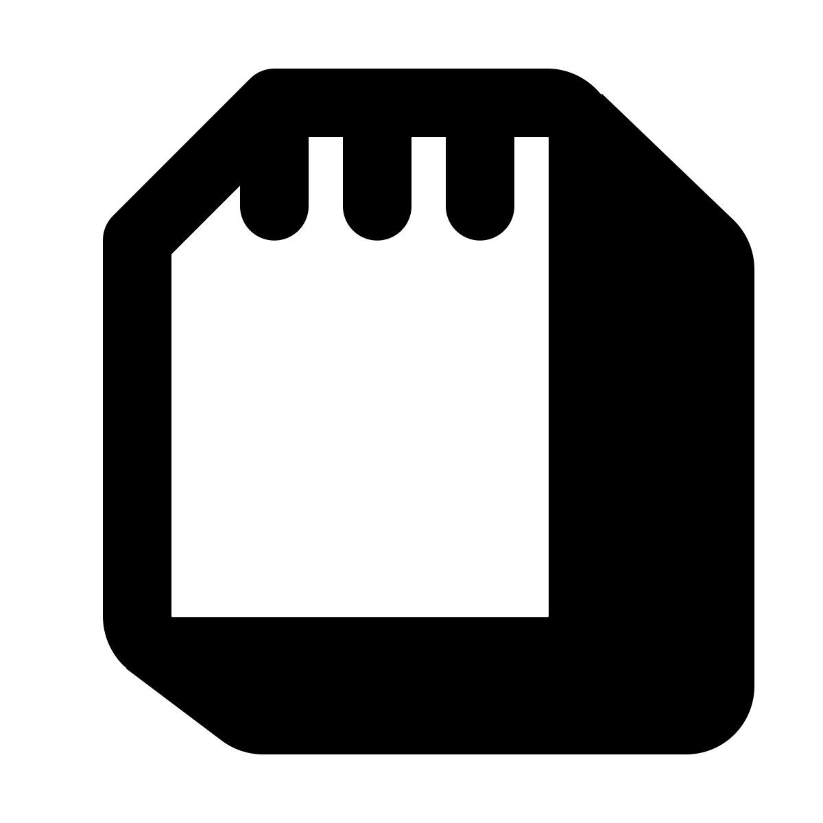 shadow style sd icon