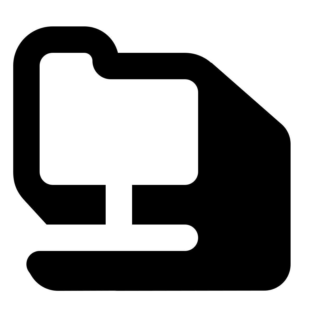 shadow style shared folder icon