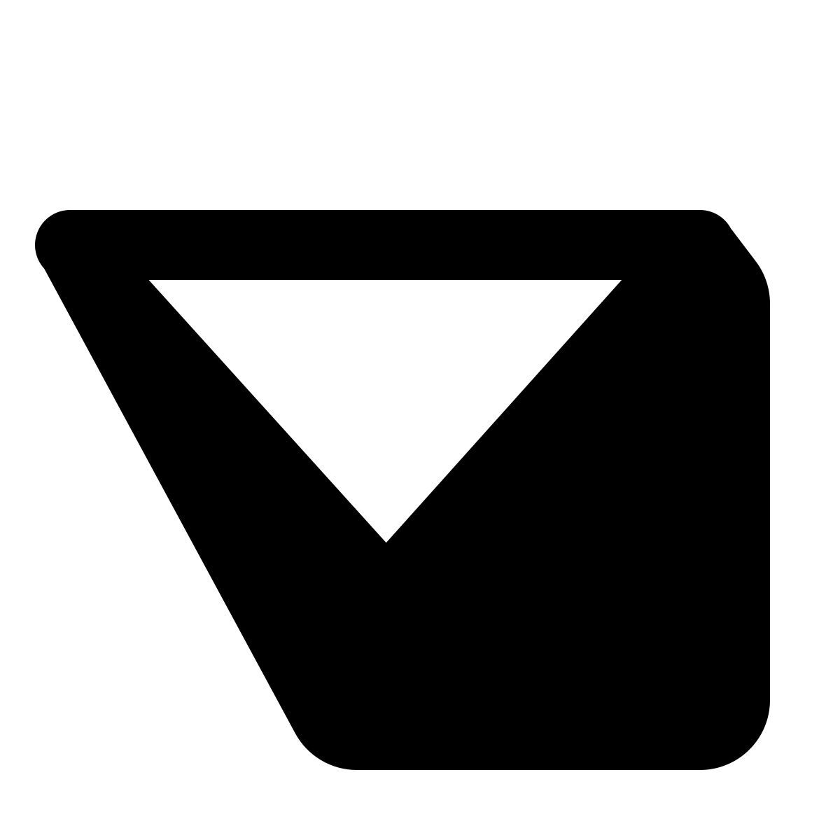 shadow style sorting icon