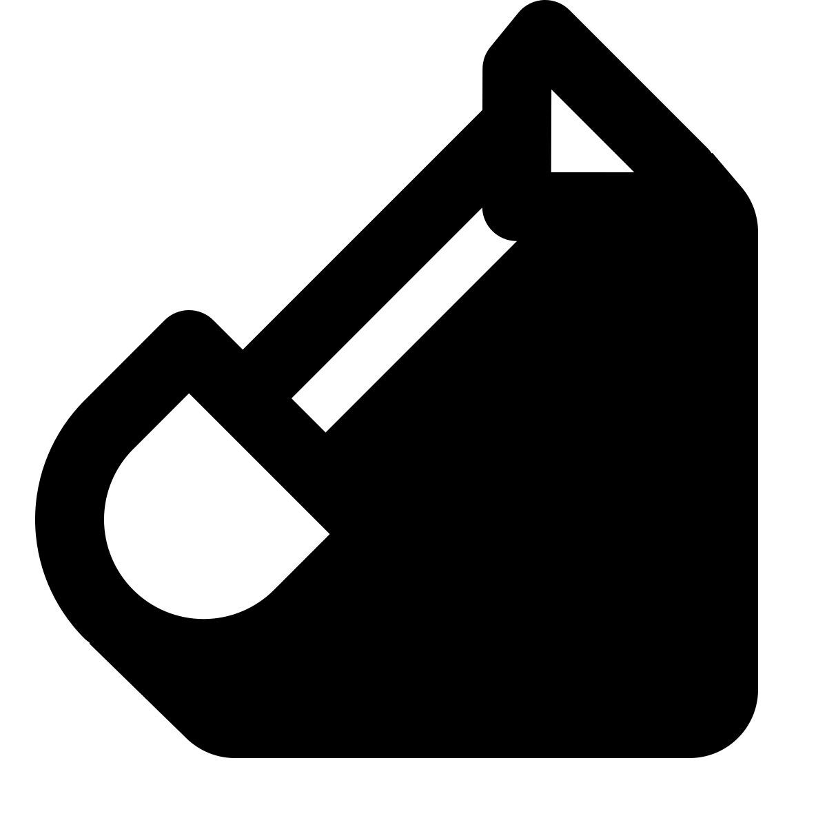 shadow style spade icon