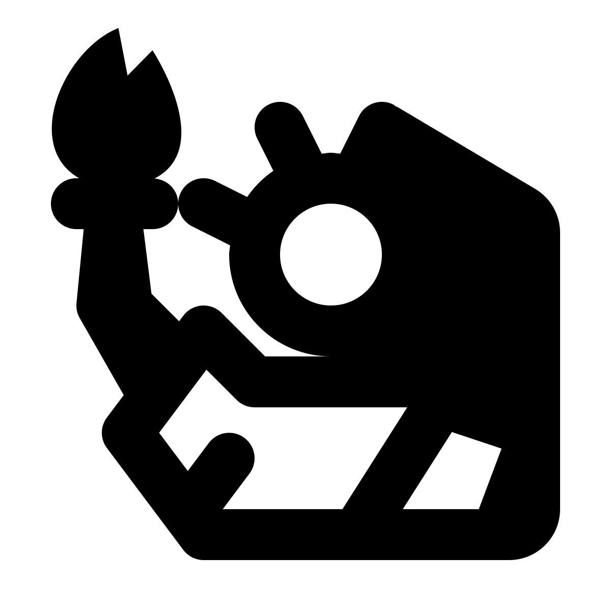 shadow style 自由女神像 icon