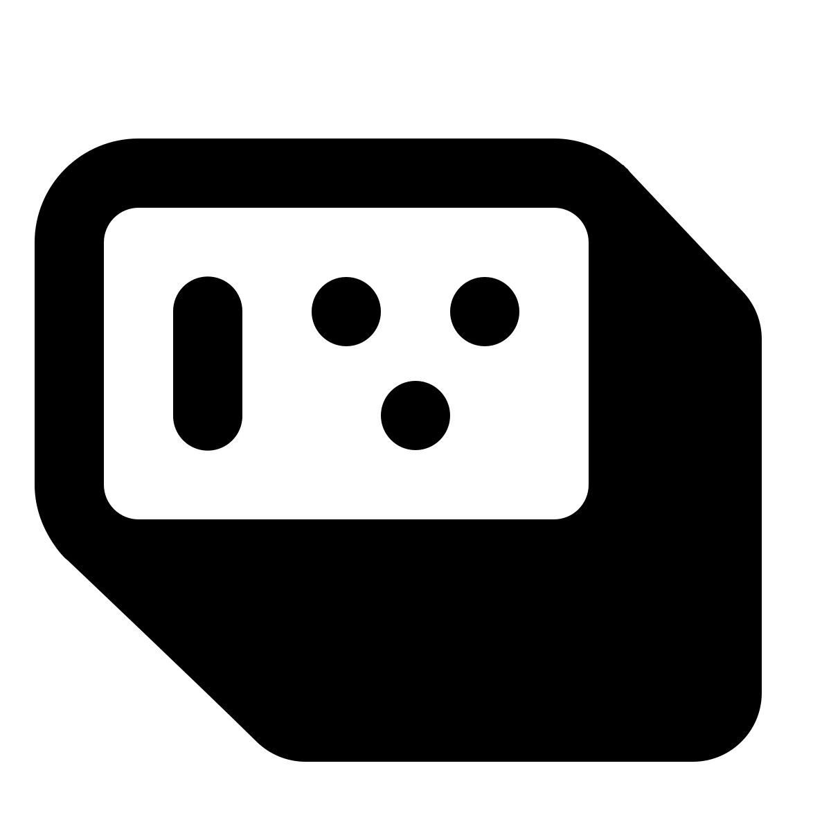 shadow style switchboard icon