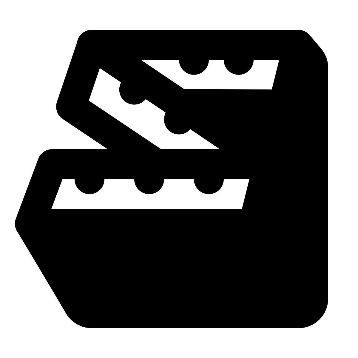 shadow style 미터 icon